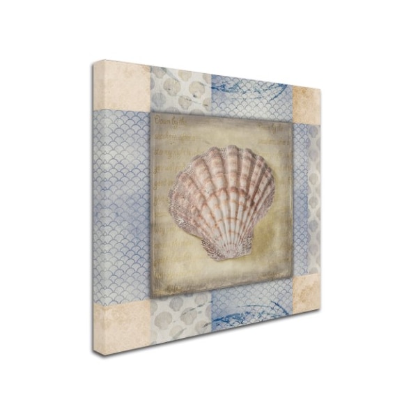 LightBoxJournal 'White Sea Shell' Canvas Art,18x18